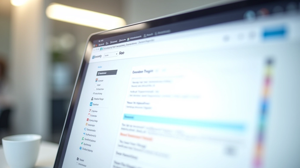 WordPress dashboard showing Yoast SEO plugin with meta title and description fields ready for editing